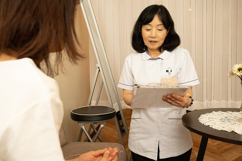 施術方法の説明